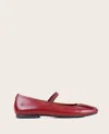 Gentle Souls Women's Walden Mary Jane Flats In Rio Red Leather