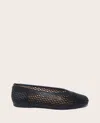 Gentle Souls Willow Perf Ballet Flat In Black