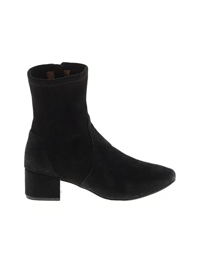Pre-owned Gentle Souls Ankle Boots In Black