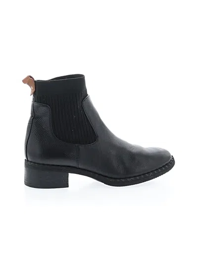 Pre-owned Gentle Souls Ankle Boots In Black
