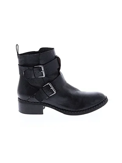 Pre-owned Gentle Souls Ankle Boots In Black