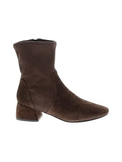 Pre-owned Gentle Souls Ankle Boots In Brown