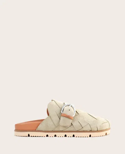 Gentle Souls Bahari Flat Mule In Multi