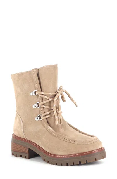 Gentle Souls Bliss Genuine Shearling Lined Boot In Neutral