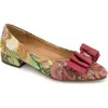 Gentle Souls By Kenneth Cole Atlas Pump In Tan Multi