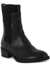 Gentle Souls By Kenneth Cole Bernadette Womens Slip On Round Toe Chelsea Boots In Black