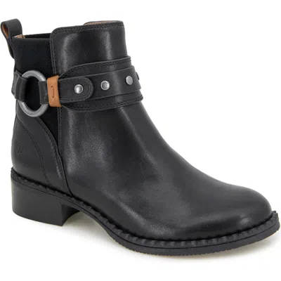 Gentle Souls By Kenneth Cole Bowen Bootie In Black Leather