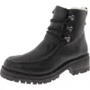 Gentle Souls By Kenneth Cole Bristol Wallaby Faux Shearling Lined Boot In Black