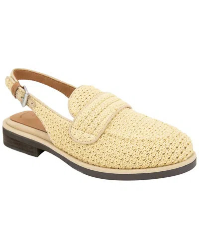 Gentle Souls By Kenneth Cole Caleb Raffia Flat In Animal Print