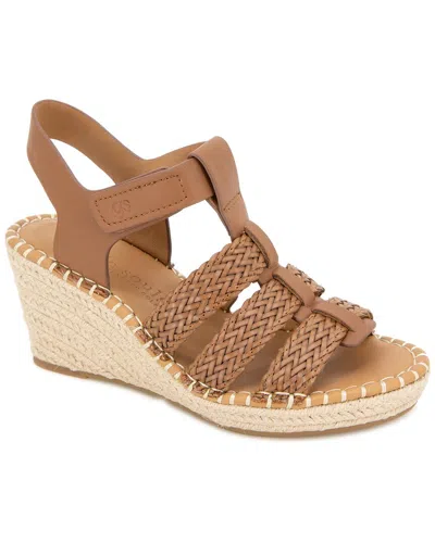 Gentle Souls By Kenneth Cole Capelin Leather Espadrille