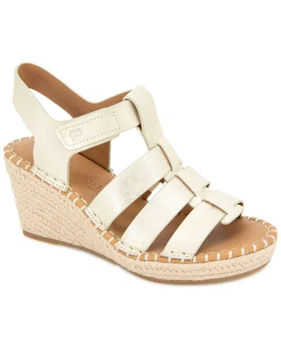 Gentle Souls By Kenneth Cole Caplelin Leather Espadrille