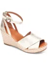Gentle Souls By Kenneth Cole Charli Womens Casual Woven Espadrilles In Blue