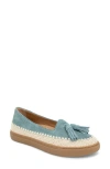 Gentle Souls By Kenneth Cole Citrus Slip-on Sneaker In Light Blue Suede