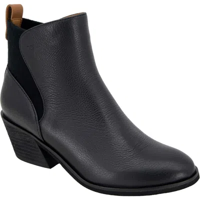 GENTLE SOULS BY KENNETH COLE CLINT WESTERN WOMENS SOLID LEATHER ANKLE BOOTS
