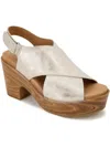 Gentle Souls By Kenneth Cole Dani Slingback Platform Sandal In Blue