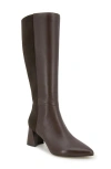 Gentle Souls By Kenneth Cole Dionne Pointed Toe Knee High Boot In Chocolate Leather