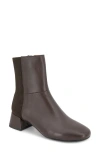 Gentle Souls By Kenneth Cole Eileen Bootie In Chocolate Leather