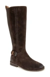 Gentle Souls By Kenneth Cole Elmwood Knee High Boot In Chocolate Suede