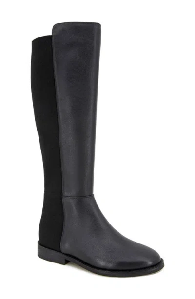 Gentle Souls By Kenneth Cole Emily Knee High Boot In Black Leather