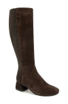 Gentle Souls By Kenneth Cole Emily Knee High Boot In Chocolate Leather