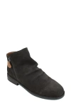 Gentle Souls By Kenneth Cole Emma Ankle Bootie In Chocolate Brown Sued