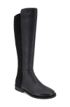 Gentle Souls By Kenneth Cole Emma Knee High Boot In Black Leather