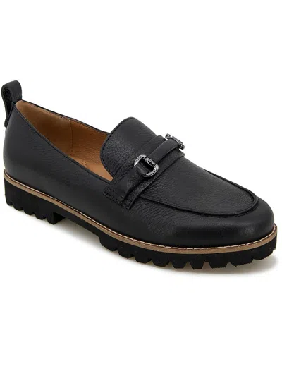 Gentle Souls By Kenneth Cole Eugene Lug Bit Loafer In Black