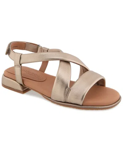 Gentle Souls By Kenneth Cole Heather Leather Sandal