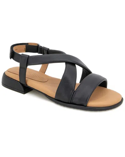 Gentle Souls By Kenneth Cole Heather Leather Sandal