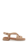 Gentle Souls By Kenneth Cole Heather Slingback Sandal In Natural Fabric