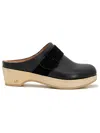 GENTLE SOULS BY KENNETH COLE HENLEY WOMENS LEATHER SLIP-ON CLOGS