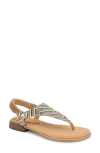 Gentle Souls By Kenneth Cole Holly Slingback Flat Sandal In Black/tan Raffia