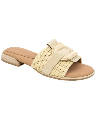 Gentle Souls By Kenneth Cole Hudson Raffia Sandal In Multi