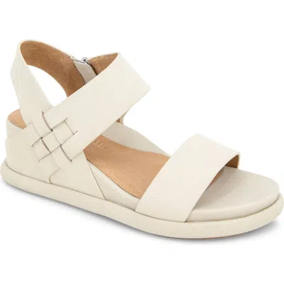 Gentle Souls By Kenneth Cole Jolisa Wedge Sandal In Stone Leather