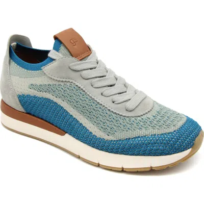 Gentle Souls By Kenneth Cole Juno Knit Sneaker In Blue Multi Knit