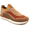 Gentle Souls By Kenneth Cole Juno Knit Sneaker In Brown Multi Knit