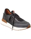 Gentle Souls By Kenneth Cole Laurence Stretch Jogger Sneaker In Grey