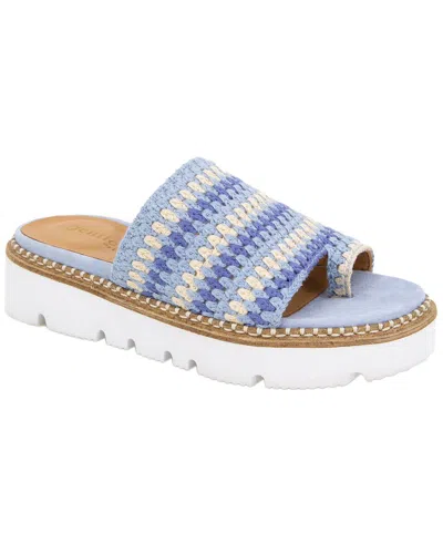 Gentle Souls By Kenneth Cole Lavern Sandal In Blue