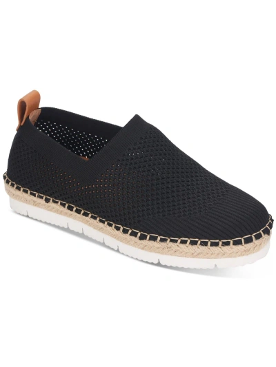 Gentle Souls By Kenneth Cole Lizzy Womens Leather Slip On Espadrilles In Black
