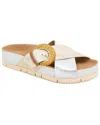 Gentle Souls By Kenneth Cole Louisa Leather Sandal In Multi