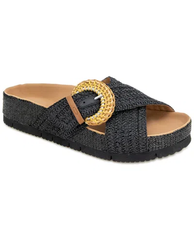 Gentle Souls By Kenneth Cole Louisa Raffia Sandal