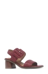Gentle Souls By Kenneth Cole Madylyn Slingback Sandal In Rio Red Leather