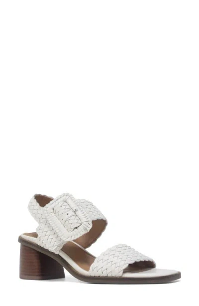 Gentle Souls By Kenneth Cole Madylyn Slingback Sandal In White Leather