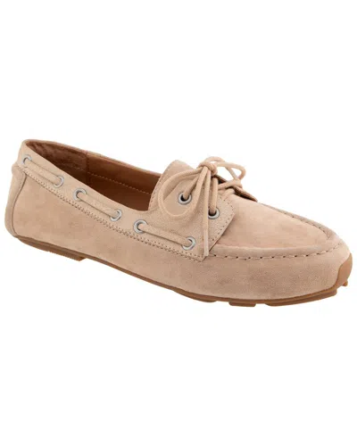 Gentle Souls By Kenneth Cole Marina Suede Flat In Multi