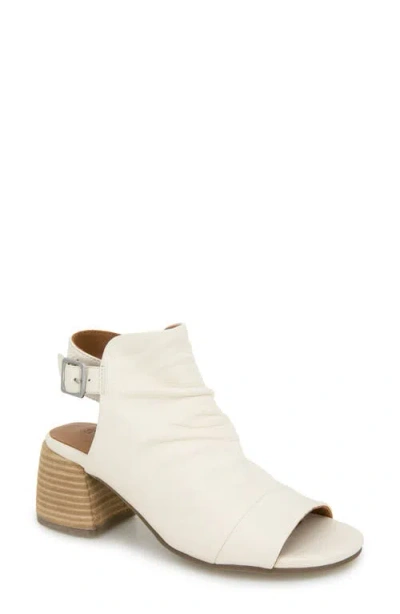 Gentle Souls By Kenneth Cole Marrion Ankle Strap Sandal In Ivory Leather