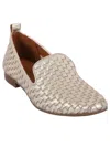 GENTLE SOULS BY KENNETH COLE MORGAN WOMENS LEATHER WOVEN LOAFERS