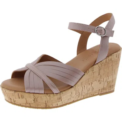 GENTLE SOULS BY KENNETH COLE NOMI WOMENS BUCKLE LEATHER SLINGBACK SANDALS