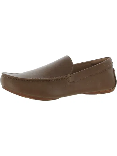 Gentle Souls By Kenneth Cole Nyle Mens Leather Driving Loafers In Brown