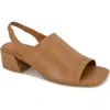 Gentle Souls By Kenneth Cole Penny Slingback Sandal In Camel