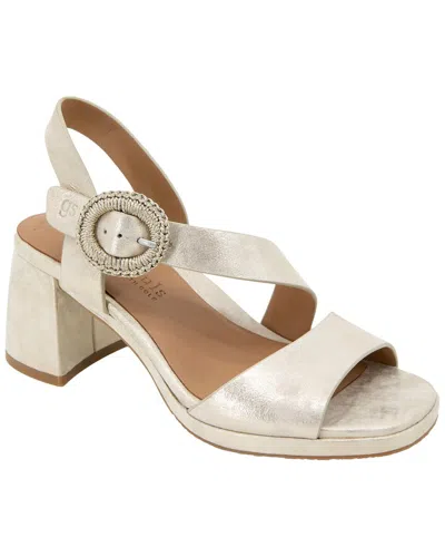 Gentle Souls By Kenneth Cole Roma Leather Sandal In Neutral